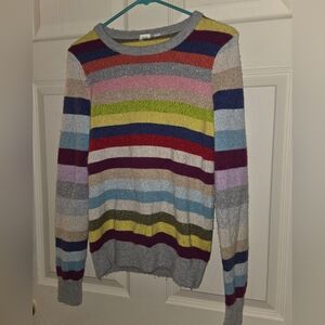 Vintage GAP Colorful Striped Women's Sweater Size S/M